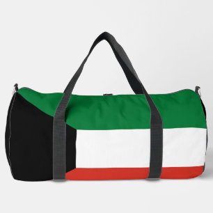 Kuwait flag duffle bag