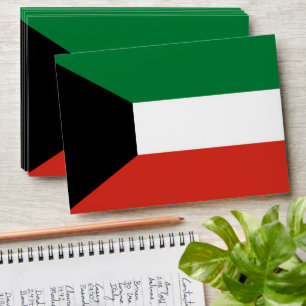 Kuwait flag envelope