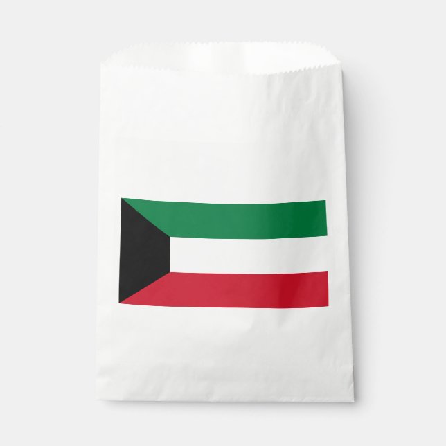Kuwait Flag Favour Bags (Front)