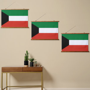Kuwait flag hanging tapestry