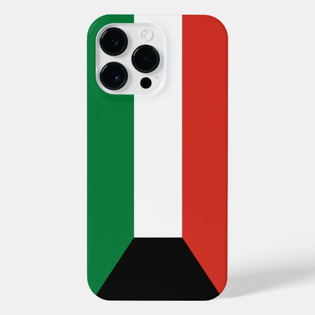 Kuwait flag iPhone case (Back)