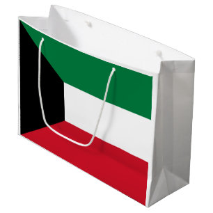 Kuwait Flag Large Gift Bag