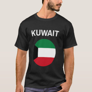 Kuwait Flag Modern T-Shirt