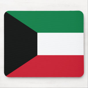 Kuwait Flag Mouse Mat
