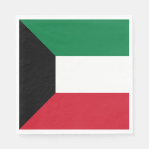 Kuwait Flag Napkin