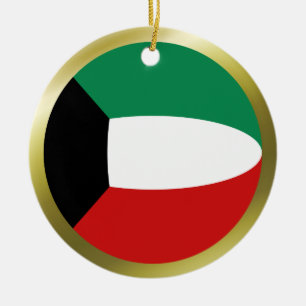 Kuwait Flag Ornament