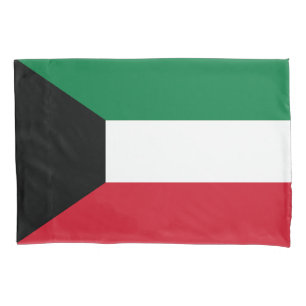 Kuwait Flag Pillowcase