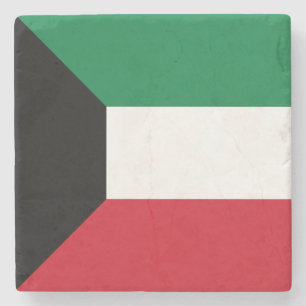 Kuwait Flag Stone Coaster