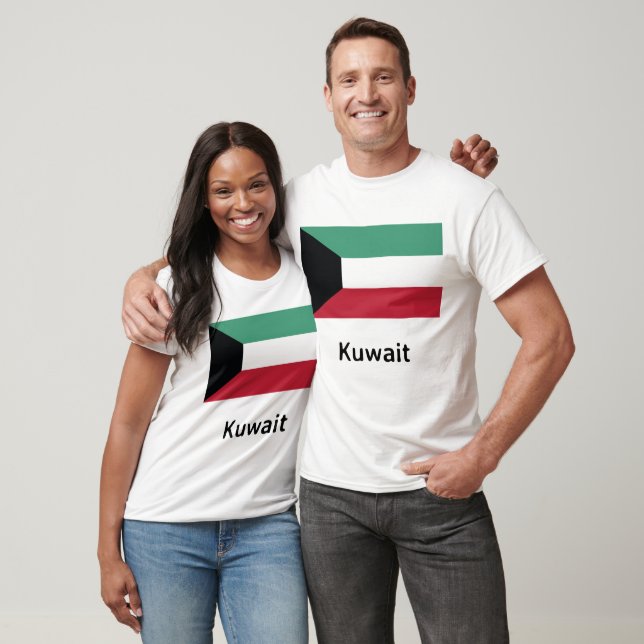 Kuwait Flag T-Shirt (Unisex)