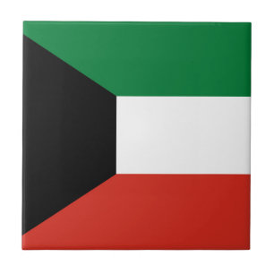 Kuwait flag tile