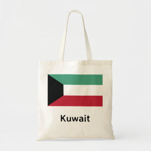 Kuwait Flag Tote Bag