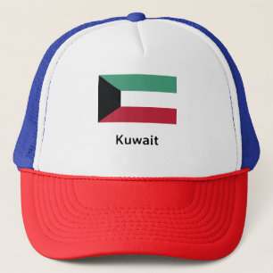 Kuwait Flag Trucker Hat