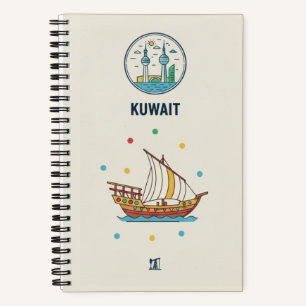 Kuwait Heritage & Traditional Dhow Photo Archive  Notebook
