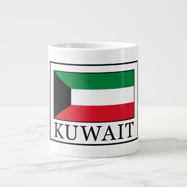 Kuwait Large Coffee Mug (Front)