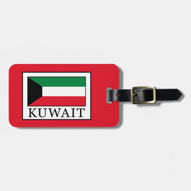 Kuwait Luggage Tag (Front Horizontal)
