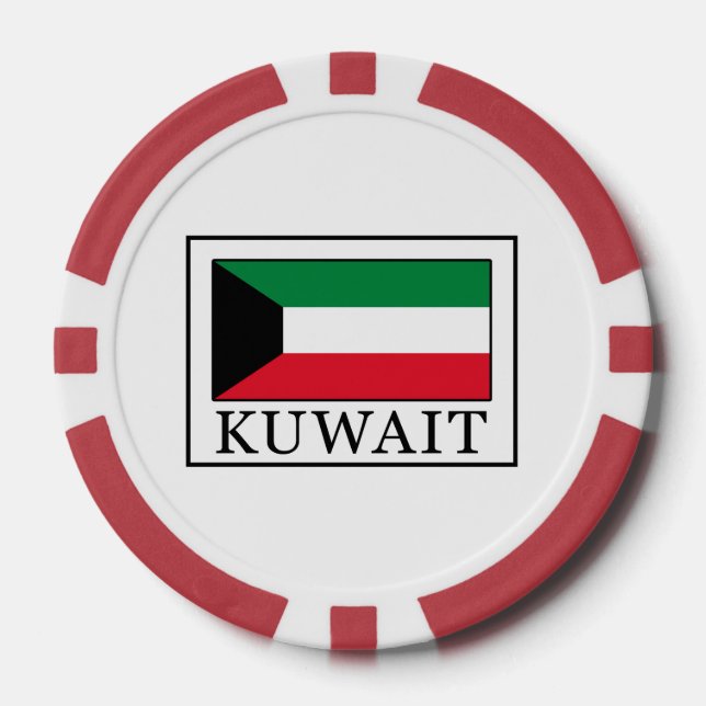Kuwait Poker Chips (Front)