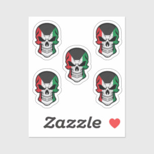 Kuwait Smiling Skull Flag