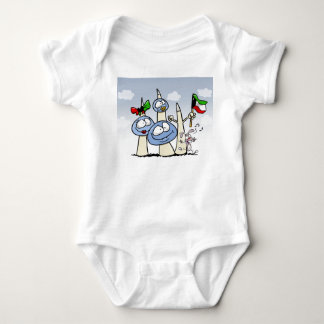 kuwait-T-shirt Baby Bodysuit