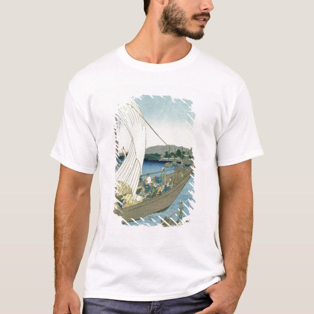 Kuwana Landscape, from '53 Famous Views' T-Shirt (Front)
