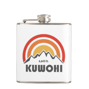 Kuwohi North Carolina Tennessee Hip Flask