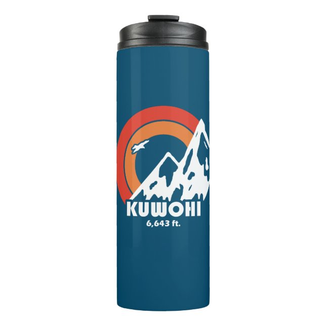 Kuwohi North Carolina Tennessee Sun Eagle Thermal Tumbler (Front)