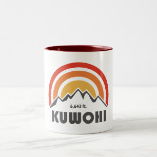 Kuwohi North Carolina Tennessee Two-Tone Coffee Mug