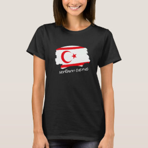 Kuzey Kibris Northern Cyprus Flag 1 T-Shirt