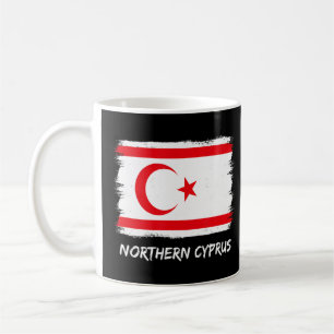 Kuzey Kibris Northern Cyprus Flag  Coffee Mug