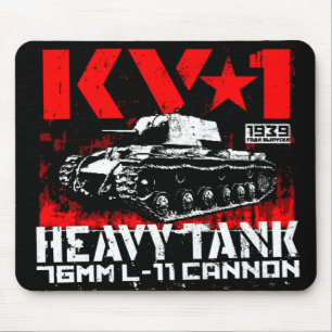 KV-1 Soviet heavy tank Mouse Mat