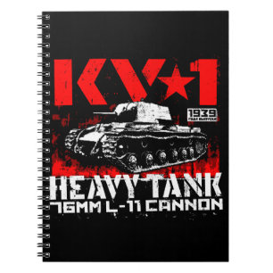 KV-1 Soviet heavy tank Notebook