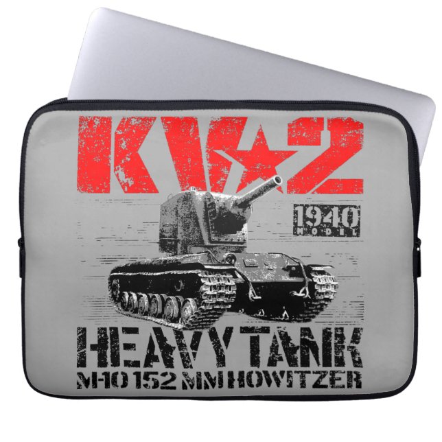 KV-2 Soviet heavy tank Laptop Sleeve (Front)