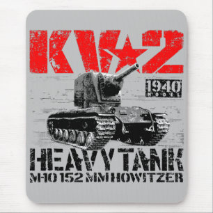 KV-2 Soviet heavy tank Mouse Mat
