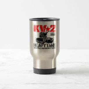 KV-2 Soviet heavy tank Travel Mug