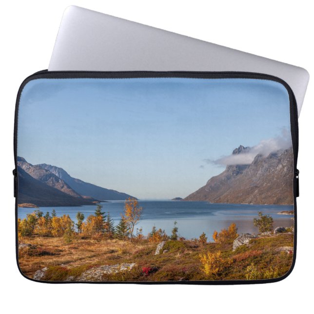 Kvaloya Island Norway Laptop Sleeve (Front)