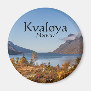 Kvaloya Island Norway Magnet