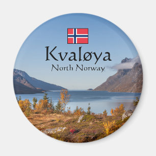 Kvaloya Island Norway Magnet