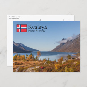Kvaloya Island Norway Postcard