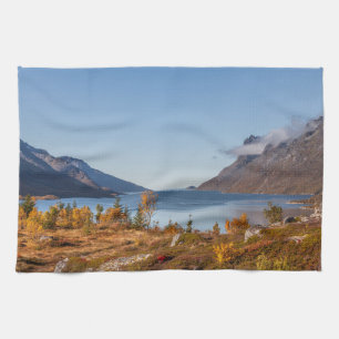 Kvaloya Island Norway Tea Towel