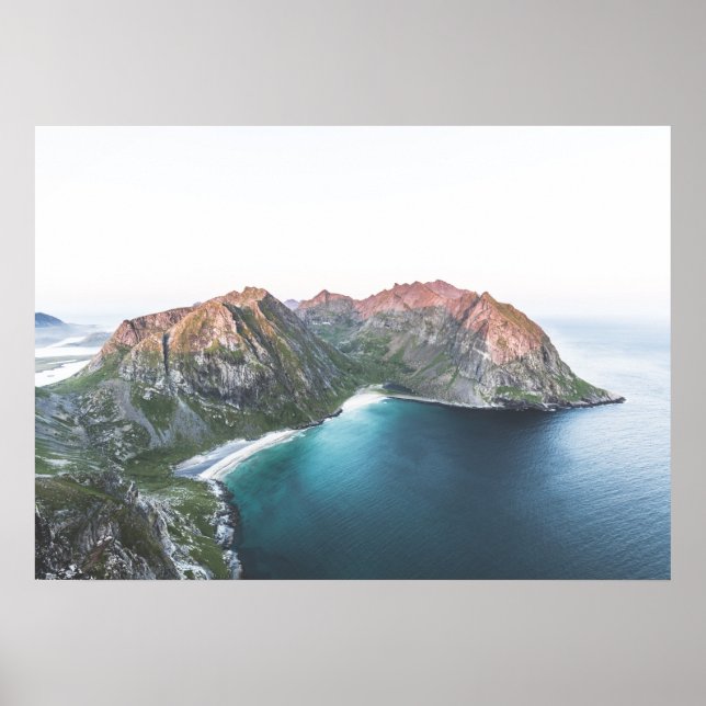 Kvalvika Lofoten Poster (Front)