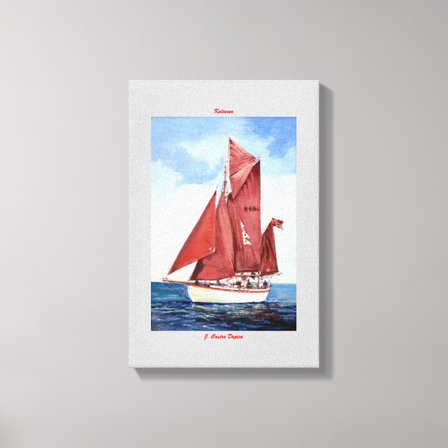 Kvituren Canvas Print (Front)