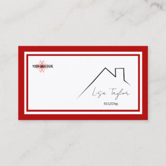 KW Colours Double Red Business Card