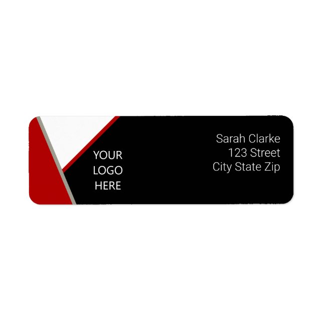 KW Colours Return Label (Front)