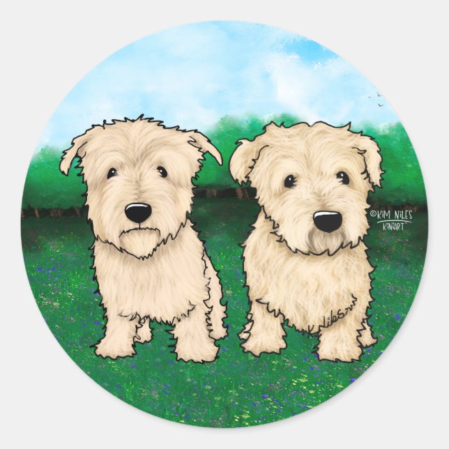 KW Portrait 2 Classic Round Sticker (Front)