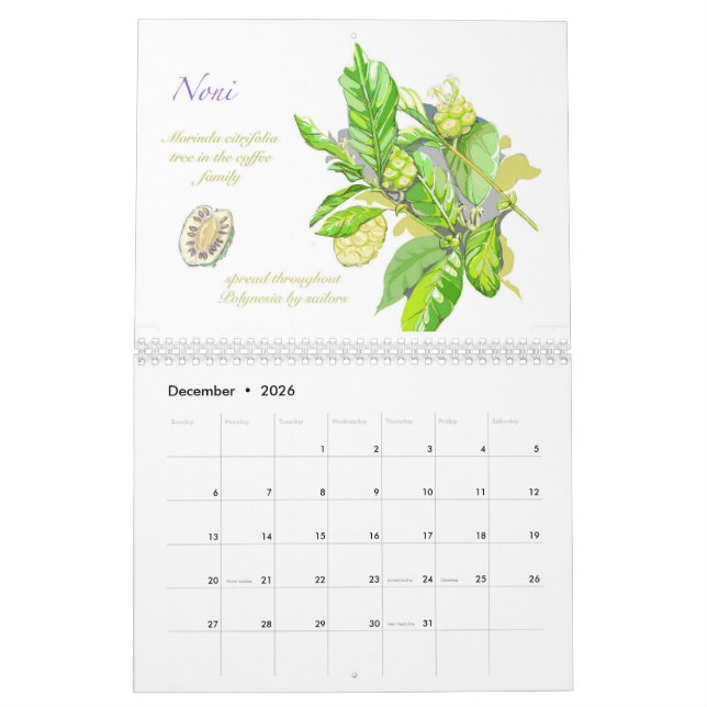 Kwaj Calendar 2026 (Dec 2026)