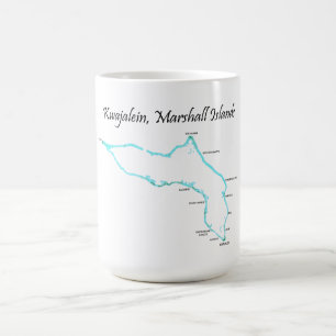 Kwajalein Atoll, Marshall Islands Coffee Mug