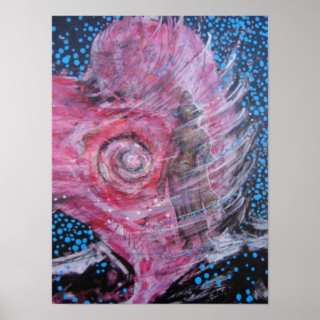 Kwan Yin is the goddess of kindness and compassion Poster (Front)