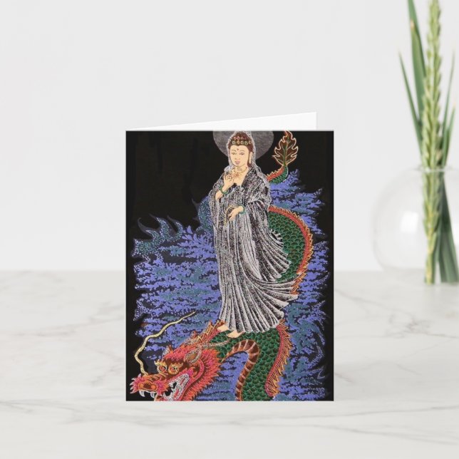 Kwan yin note card (Front)