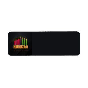 Kwanzaa Address Labels