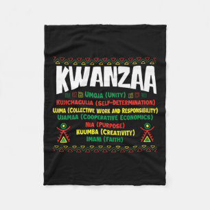 Kwanzaa - African American Heritage Festival 1 Fleece Blanket