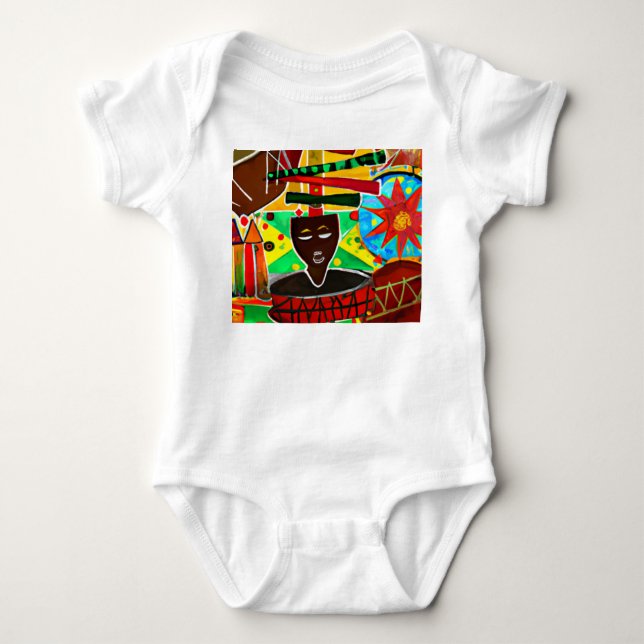 Kwanzaa Baby Bodysuit (Front)